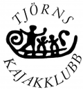 Tjörns kajakklubbs emblem.